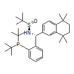 (R)-N-[(R)-[2-(二叔丁基膦基)苯基](5,5,8,8-四甲基-5,6,7,8-四氢萘-2-基)甲基]-2-甲基丙烷-2-亚磺酰胺