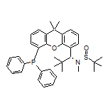 (R)-N-[(R)-1-[5-(二苯基膦基)-9,9-二甲基-9H-氧杂蒽-4-基]-2,2-二甲基丙基]-N,2-二甲基丙烷-2-亚磺酰胺