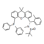 (R)-N-[(S)-[5-(二苯基膦基)-9,9-二甲基-9H-氧杂蒽-4-基](邻甲苯基)甲基]-N,2-二甲基丙烷-2-亚磺酰胺