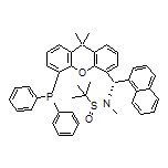 (R)-N-[(S)-[5-(二苯基膦基)-9,9-二甲基-9H-氧杂蒽-4-基](萘-1-基)甲基]-N,2-二甲基丙烷-2-亚磺酰胺