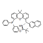 (R)-N-[(S)-[5-(二苯基膦基)-9,9-二甲基-9H-氧杂蒽-4-基](萘-2-基)甲基]-2-甲基丙烷-2-亚磺酰胺