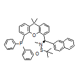 (R)-N-[(R)-[5-(二苯基膦基)-9,9-二甲基-9H-氧杂蒽-4-基](萘-2-基)甲基]-N,2-二甲基丙烷-2-亚磺酰胺