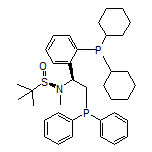 (R)-N-[(S)-1-[2-(二环己基膦基)苯基]-2-(二苯基膦基)乙基]-N,2-二甲基丙烷-2-亚磺酰胺