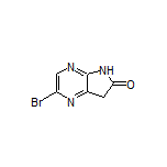 2-溴-5H-吡咯并[2,3-b]吡嗪-6(7H)-酮