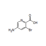 5-氨基-3-溴吡啶-2-甲酸