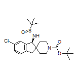 (S)-1’-Boc-1-[[(R)-叔丁基亚磺酰基]氨基]-6-氯-1,3-二氢螺[茚-2,4’-哌啶]