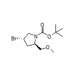 (2R,4S)-1-Boc-4-溴-2-(甲氧基甲基)吡咯烷