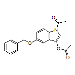 1-乙酰基-5-(苄氧基)-3-吲哚基乙酸酯