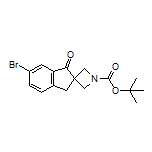 1-Boc-6’-溴-1’-氧代-1’,3’-二氢螺[氮杂环丁烷-3,2’-茚]