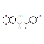 3-(4-氯苯甲酰基)-6,7-二甲氧基喹啉-4(1H)-酮