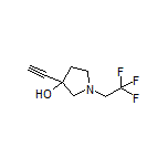 3-乙炔基-1-(2,2,2-三氟乙基)吡咯烷-3-醇