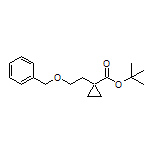 1-[2-(苄氧基)乙基]环丙烷甲酸叔丁酯