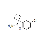 1-(3-氯苯基)环丁烷甲酰胺
