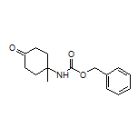 4-(Cbz-氨基)-4-甲基环己酮