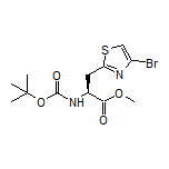 (S)-2-(Boc-氨基)-3-(4-溴-2-噻唑基)丙酸甲酯