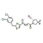 (S)-N-[2-(2-氰基-4,4-二氟吡咯烷-1-基)-2-氧代乙基]-2-(3,4-二氯苄基)噻唑-4-甲酰胺