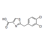 2-(3,4-二氯苄基)噻唑-4-甲酸