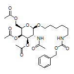 (2R,3R,4R,5R,6R)-5-乙酰氨基-2-(乙酰氧基甲基)-6-[[6-[[(苄氧基)羰基]氨基]己基]氧基]四氢-2H-吡喃-3,4-二基二乙酸酯