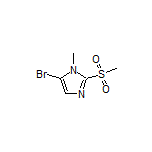 5-溴-1-甲基-2-(甲砜基)咪唑