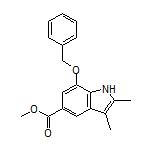 7-(苄氧基)-2,3-二甲基-1H-吲哚-5-甲酸甲酯