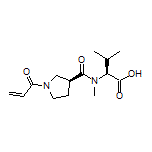 N-[(S)-1-丙烯酰基吡咯烷-3-羰基]-N-甲基-L-缬氨酸