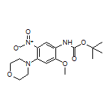 N-Boc-2-甲氧基-4-(4-吗啉基)-5-硝基苯胺