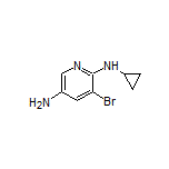 3-溴-N2-环丙基吡啶-2,5-二胺