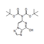6-[双(Boc)氨基]-[1,2,4]三唑并[1,5-a]吡嗪-8-醇