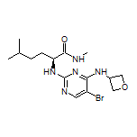 (S)-2-[[5-溴-4-(氧杂环丁烷-3-基氨基)嘧啶-2-基]氨基]-N,5-二甲基己酰胺