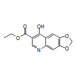 8-羟基-[1,3]二噁茂并[4,5-g]喹啉-7-甲酸乙酯