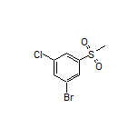 1-溴-3-氯-5-(甲砜基)苯