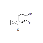 1-(4-溴-3-氟苯基)环丙烷甲醛