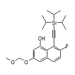 7-氟-3-(甲氧基甲氧基)-8-[(三异丙基硅基)乙炔基]-1-萘酚
