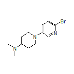 1-(6-溴-3-吡啶基)-N,N-二甲基哌啶-4-胺