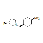 顺式-4-[[(S)-3-氟吡咯烷-1-基]甲基]环己胺
