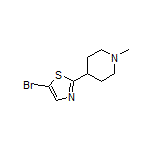 5-溴-2-(1-甲基-4-哌啶基)噻唑