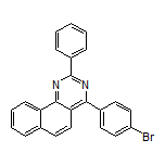 4-(4-溴苯基)-2-苯基苯并[h]喹唑啉