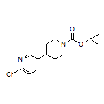 1-Boc-4-(6-氯-3-吡啶基)哌啶