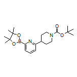 6-(1-Boc-4-哌啶基)吡啶-2-硼酸频哪醇酯