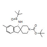 (R)-1’-Boc-1-[[(R)-叔丁基亚磺酰基]氨基]-6-甲基-1,3-二氢螺[茚-2,4’-哌啶]