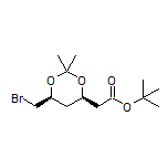 (4R,6S)-6-(溴甲基)-2,2-二甲基-1,3-二氧六环-4-乙酸叔丁酯
