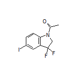1-(3,3-二氟-5-碘吲哚啉-1-基)乙酮