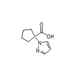 1-(1-吡唑基)环戊烷甲酸