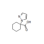 1-(1-吡唑基)环己烷甲酸