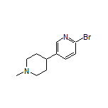 2-溴-5-(1-甲基哌啶-4-基)吡啶