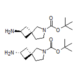 反式-6-Boc-2-氨基-6-氮杂螺[3.4]辛烷