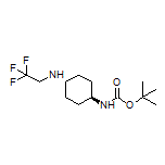 反式-N1-Boc-N4-(2,2,2-三氟乙基)-1,4-环己二胺