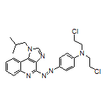 N,N-双(2-氯乙基)-4-[(1-异丁基-1H-咪唑并[4,5-c]喹啉-4-基)二氮烯基]苯胺
