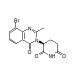 (S)-3-(8-溴-2-甲基-4-氧代喹唑啉-3(4H)-基)哌啶-2,6-二酮
