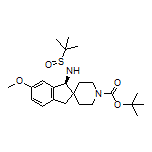 (S)-1’-Boc-1-[[(R)-(叔丁基)亚磺酰基]氨基]-6-甲氧基-1,3-二氢螺[茚-2,4’-哌啶]